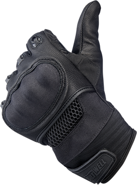 BILTWELL Bridgeport Gloves - Black Out - 2XL 1509-0101-306