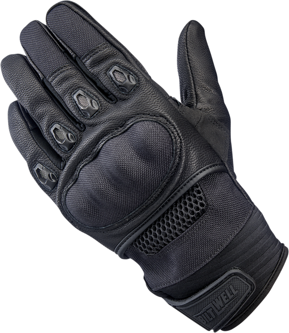 BILTWELL Bridgeport Gloves - Black Out - 2XL 1509-0101-306