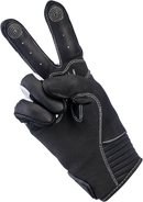 BILTWELL Bridgeport Gloves - Red - Large 1509-0801-304