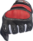BILTWELL Bridgeport Gloves - Red - Large 1509-0801-304