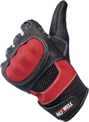 BILTWELL Bridgeport Gloves - Red - Large 1509-0801-304
