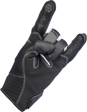BILTWELL Bridgeport Gloves - Gray - Large 1509-1101-304