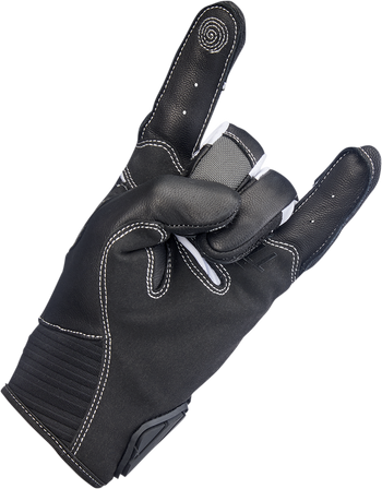 BILTWELL Bridgeport Gloves - Gray - Large 1509-1101-304