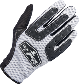BILTWELL Anza Gloves - White - Large 1507-0401-004