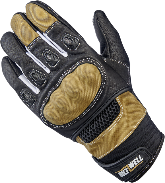 BILTWELL Bridgeport Gloves - Tan - 2XL 1509-0901-306