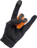 BILTWELL Anza Gloves - Orange - Large 1507-0601-004