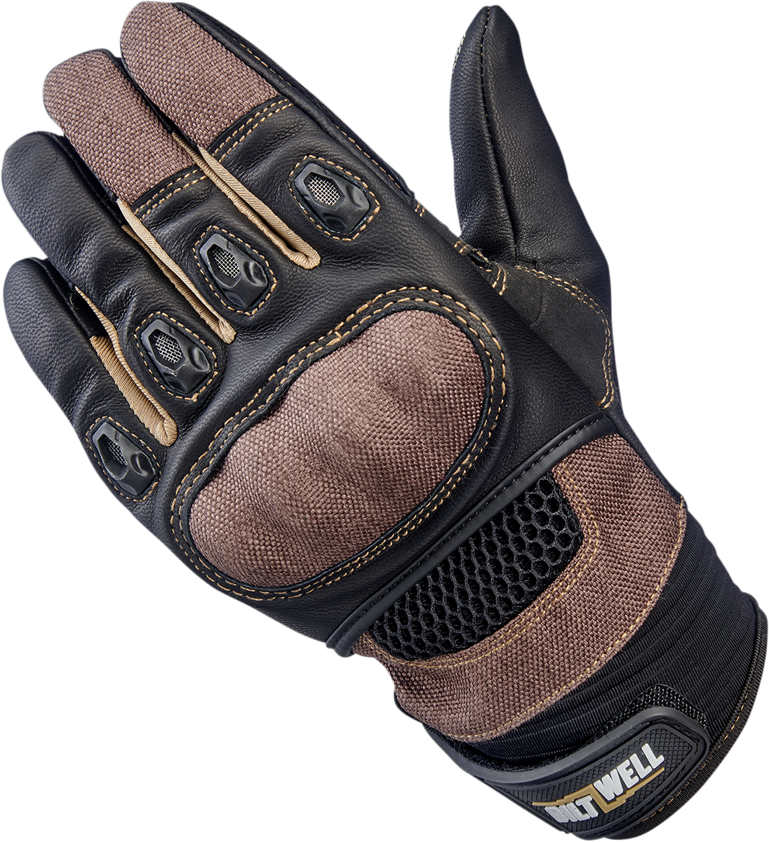 BILTWELL Bridgeport Gloves - Chocolate - Large 1509-0201-304