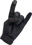 BILTWELL Anza Gloves - Black Out - Large 1507-0101-004
