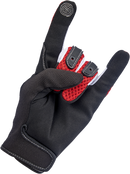 BILTWELL Anza Gloves - Red - Large 1507-0801-004