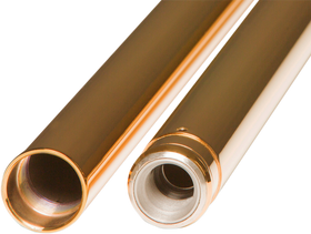CUSTOM CYCLE ENGINEERING Fork Tubes - Gold - 49 mm - 25.75" 710007