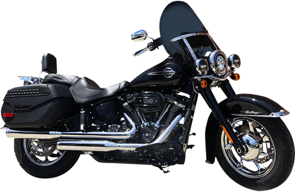 KLOCK WERKS Billboard Windshield - 20" - Dark Smoke KWW-02-0601