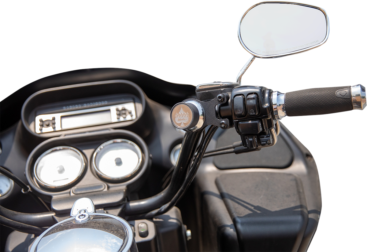 KLOCK WERKS iOmounts* Device Mount - Handlebar Mount - Chrome KWD-01-0605-C