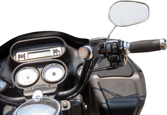 KLOCK WERKS iOmounts* Device Mount - Handlebar Mount - Chrome KWD-01-0605-C