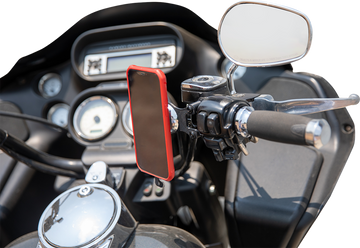KLOCK WERKS iOmounts* Device Mount - Handlebar Mount - Chrome KWD-01-0605-C