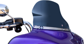 KLOCK WERKS Flare* Windshield - 10-1/2" - Dark Smoke KWW-01-0619-DS