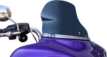 KLOCK WERKS Flare* Windshield - 10-1/2" - Dark Smoke KWW-01-0619-DS