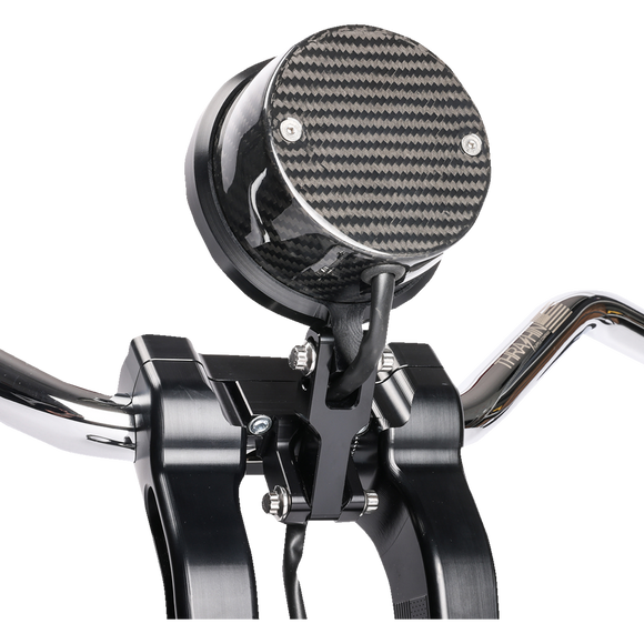 Thrashin Supply Co. gauge relocation kit TSC-2710-1 billet aluminum and carbon fiber for Harley-Davidson FXLRS Low Rider S FXLRST Low Rider ST