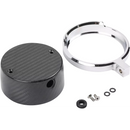 Thrashin Supply Co. chrome gauge relocation kit TSC-2710-3 for Harley FXLRS Low Rider S FXLRST Low Rider ST FXBB Street Bob