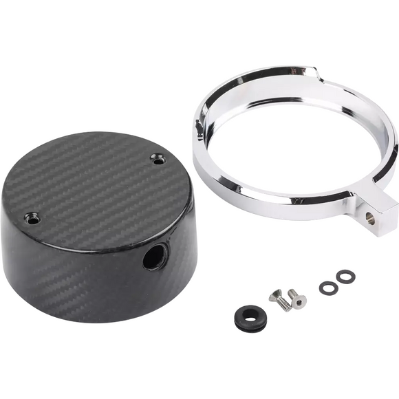 Thrashin Supply Co. chrome gauge relocation kit TSC-2710-3 for Harley FXLRS Low Rider S FXLRST Low Rider ST FXBB Street Bob