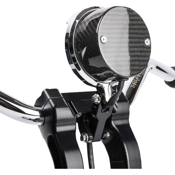 Thrashin Supply Co. chrome gauge relocation kit TSC-2710-3 for Harley FXLRS Low Rider S FXLRST Low Rider ST FXBB Street Bob