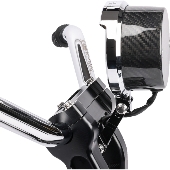 Thrashin Supply Co. chrome gauge relocation kit TSC-2710-3 for Harley FXLRS Low Rider S FXLRST Low Rider ST FXBB Street Bob