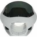 RWD V-Twin FXR fairing only white motorcycle headlight fairing with smoked windshield