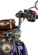 KLOCK WERKS iOmount* for Indian - Ambidextrous Mount - Black - Touring KWD-04-0606-B