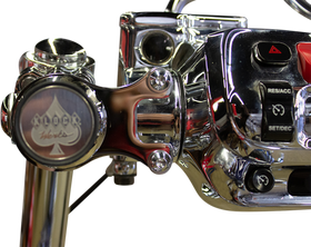 KLOCK WERKS iOmount* for Indian - Ambidextrous Mount - Chrome - Touring KWD-04-0606-C