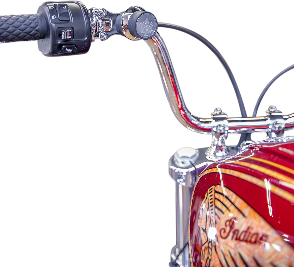 KLOCK WERKS iOmount* for Indian - Ambidextrous Mount - Chrome - Scout KWD-04-0607-C