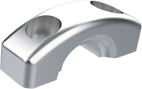 SLYFOX Handlebar Riser Kit - Straight - 1" Clamping - 2-1/2" Rise - Raw TM-SLY15