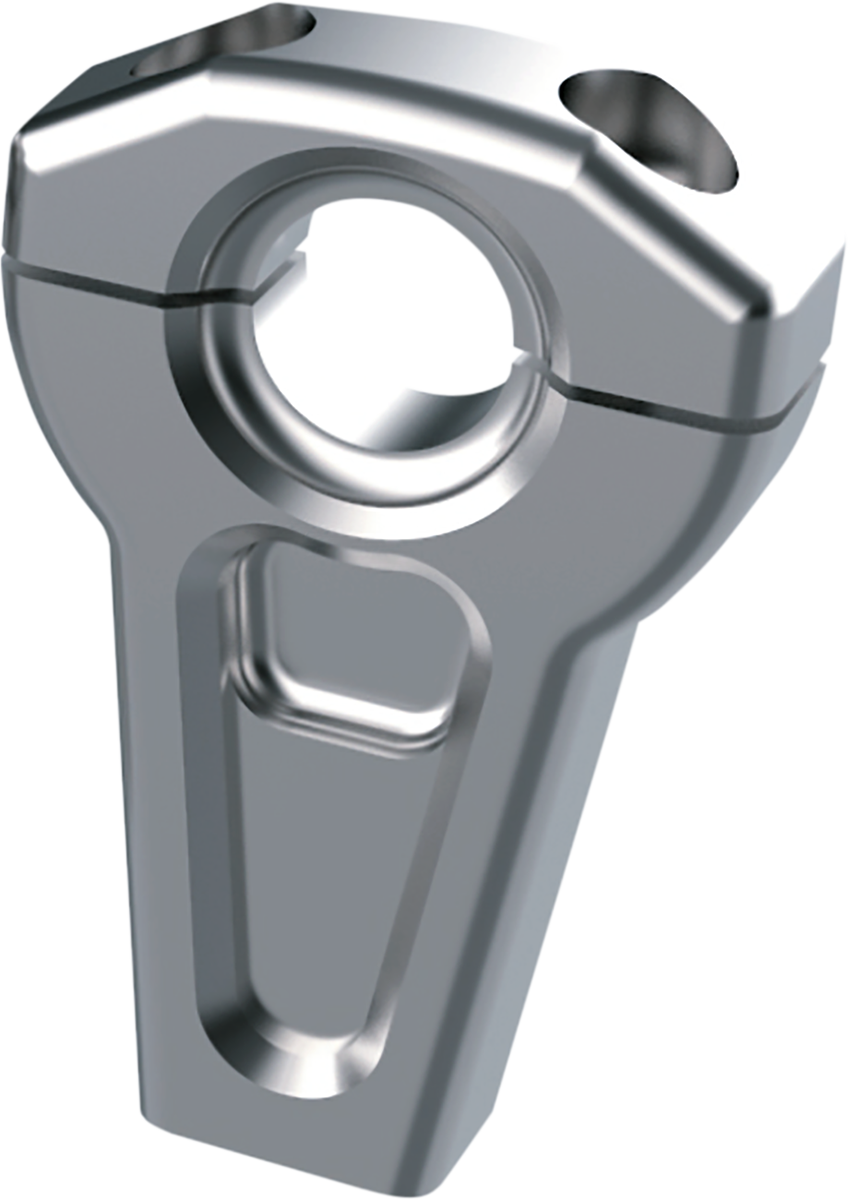 SLYFOX Handlebar Riser Kit - Straight - 1" Clamping - 3-1/2" Rise - Raw TM-SLY17