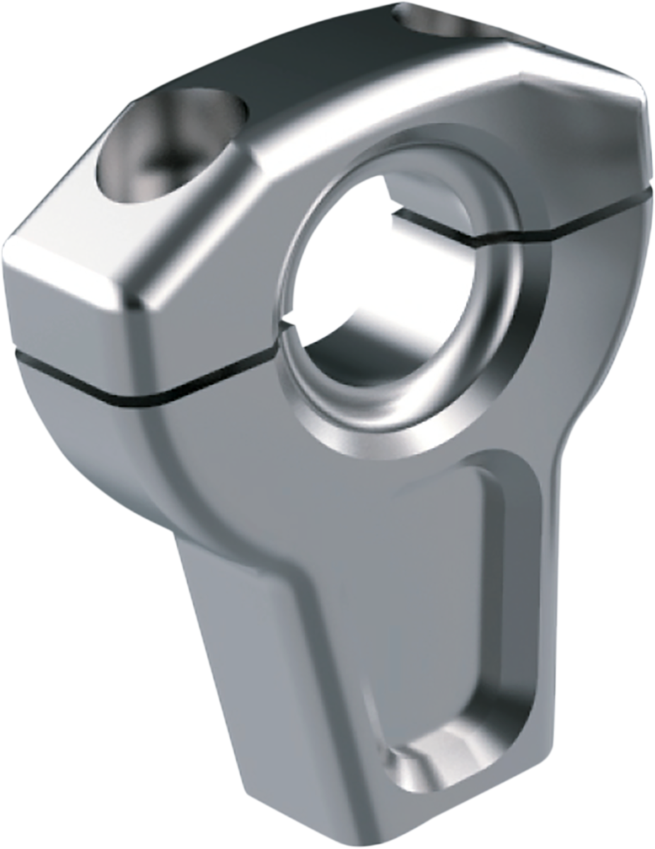 SLYFOX Handlebar Riser Kit - Straight - 1" Clamping - 2-1/2" Rise - Raw TM-SLY15