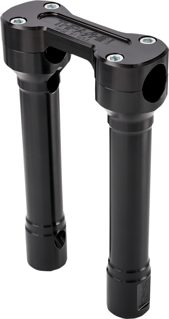 THRASHIN SUPPLY CO. Hole Shot Risers - 8" - Black TSC-8100-1