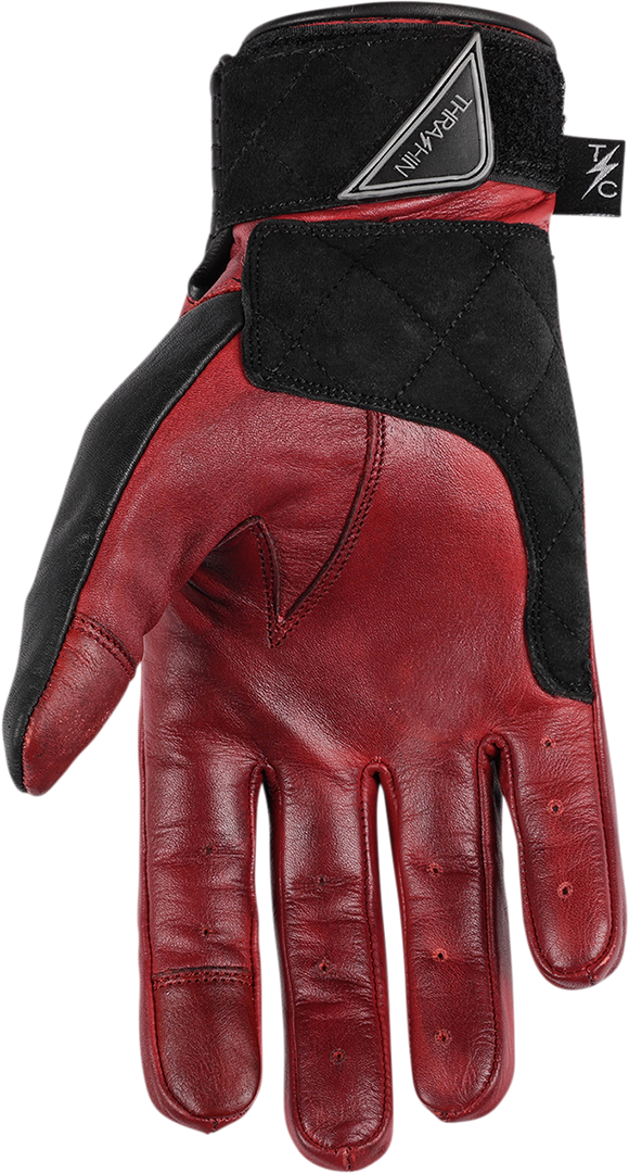 THRASHIN SUPPLY CO. Boxer Gloves - Red - Small TBG-02-08