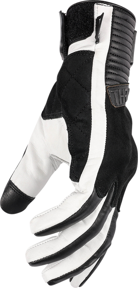 THRASHIN SUPPLY CO. Boxer Gloves - White - Large TBG-00-10