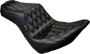 LE PERA Tailwhip Seat - Double Diamond - Black - FXLR/FLSB '18-'23 LYR-580DD