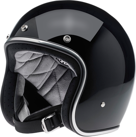 BILTWELL Bonanza Helmet - Gloss Black - 2XL 1001-101-206