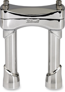 BILTWELL Murdock Handlebar Risers - 6" - Chrome 6403-105-06