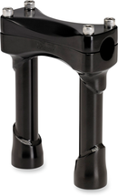 BILTWELL Murdock Handlebar Risers - 6" - Black 6403-201-06