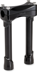 BILTWELL Murdock Handlebar Risers - 8" - Black 6403-201-08
