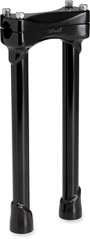 BILTWELL Murdock Handlebar Risers - 12" - Black 6403-201-12