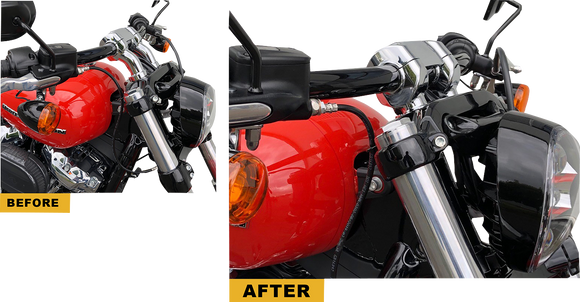 KODLIN USA Lower Risers - Black K55117