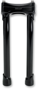 BILTWELL Murdock Handlebar Risers - Pullback - 12" - Black 6404-201-12