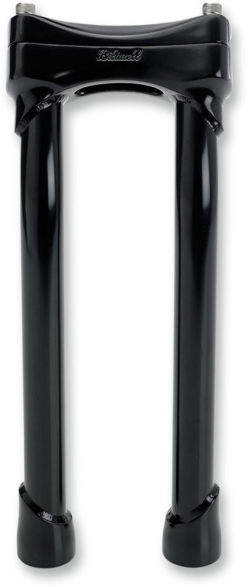 BILTWELL Murdock Handlebar Risers - Pullback - 12" - Black 6404-201-12