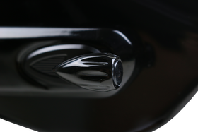 KODLIN USA 3-1 Bullet Rear Indicator Lights - Grooved - Black K68461