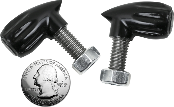 KODLIN USA 3-1 Bullet Rear Indicator Lights - Grooved - Black K68461