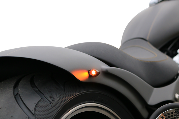 KODLIN USA 3-1 Bullet Rear Indicator Lights - Smooth - Black K68463