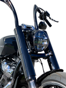 KODLIN USA Fork Cover - Black - '18-'24 FXBR/FXBRS K46660