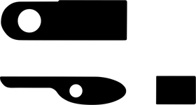 KODLIN USA Turn Signal w/ Running Light - Universal - Chrome K68511