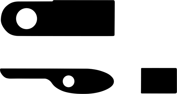 KODLIN USA Turn Signal w/ Running Light - Universal - Chrome K68511